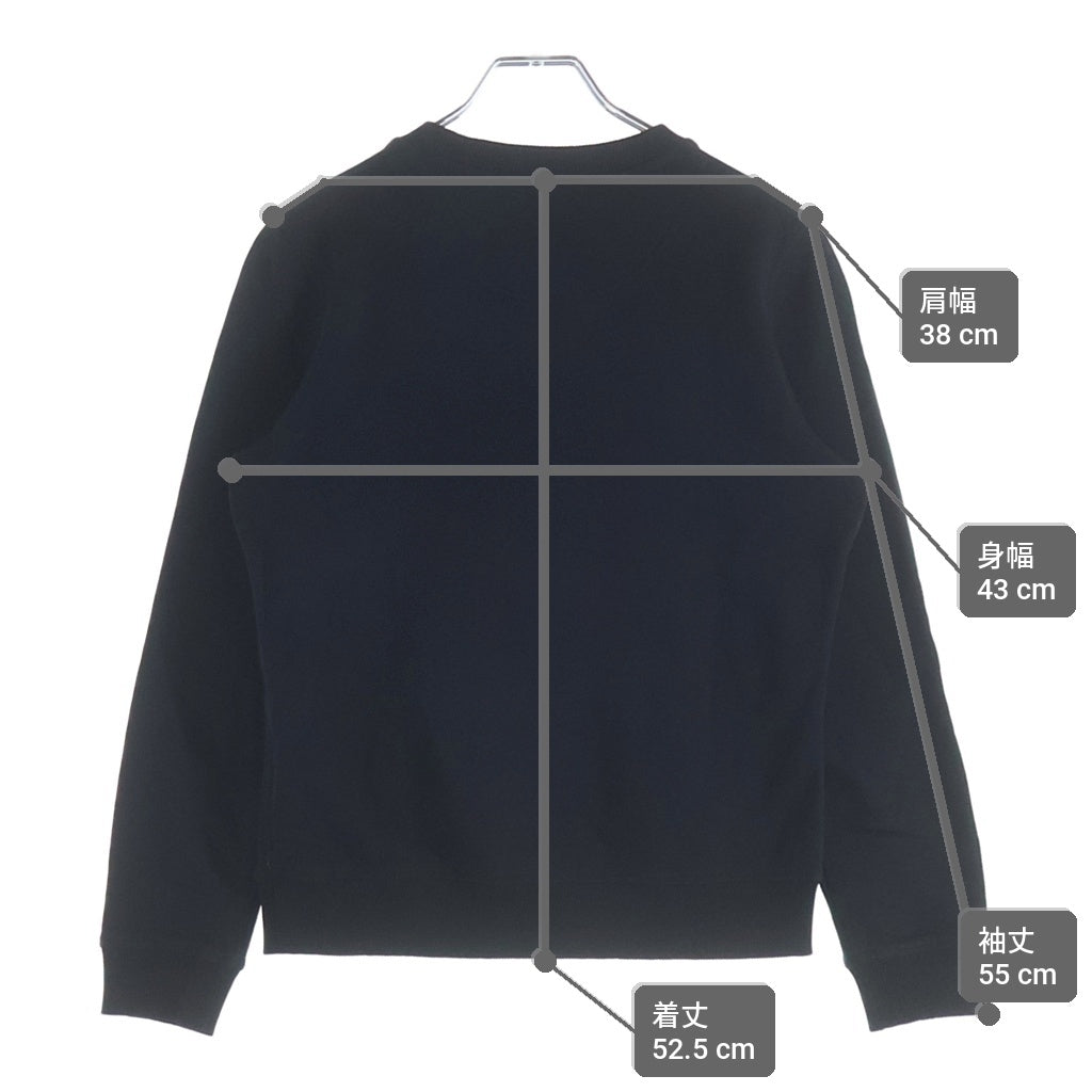 KENZO(ケンゾー) Tiger Sweatshirt タイガー刺繍 クルーネックスウェットトレーナー ブラック レディース F662SW7054XJ