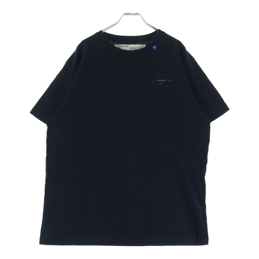 OFF-WHITE(オフホワイト) 19AW Unfinished Arrow T-Shirt 半袖Tシャツ ブラック OMAA038E19185003