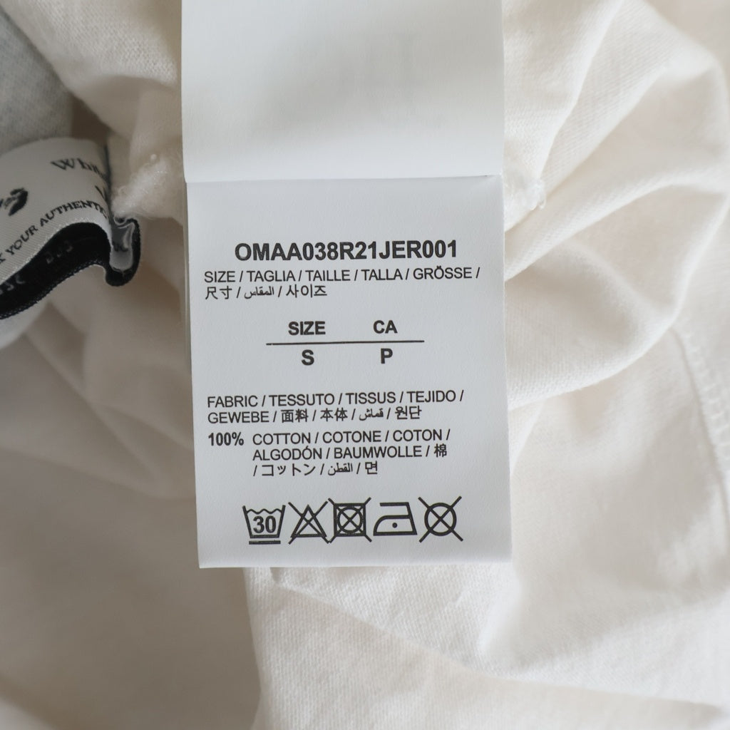 OFF-WHITE(オフホワイト) 21SS Monalisa T-Shirt モナリザ 半袖Tシャツ ホワイト OMAA038R21JER001