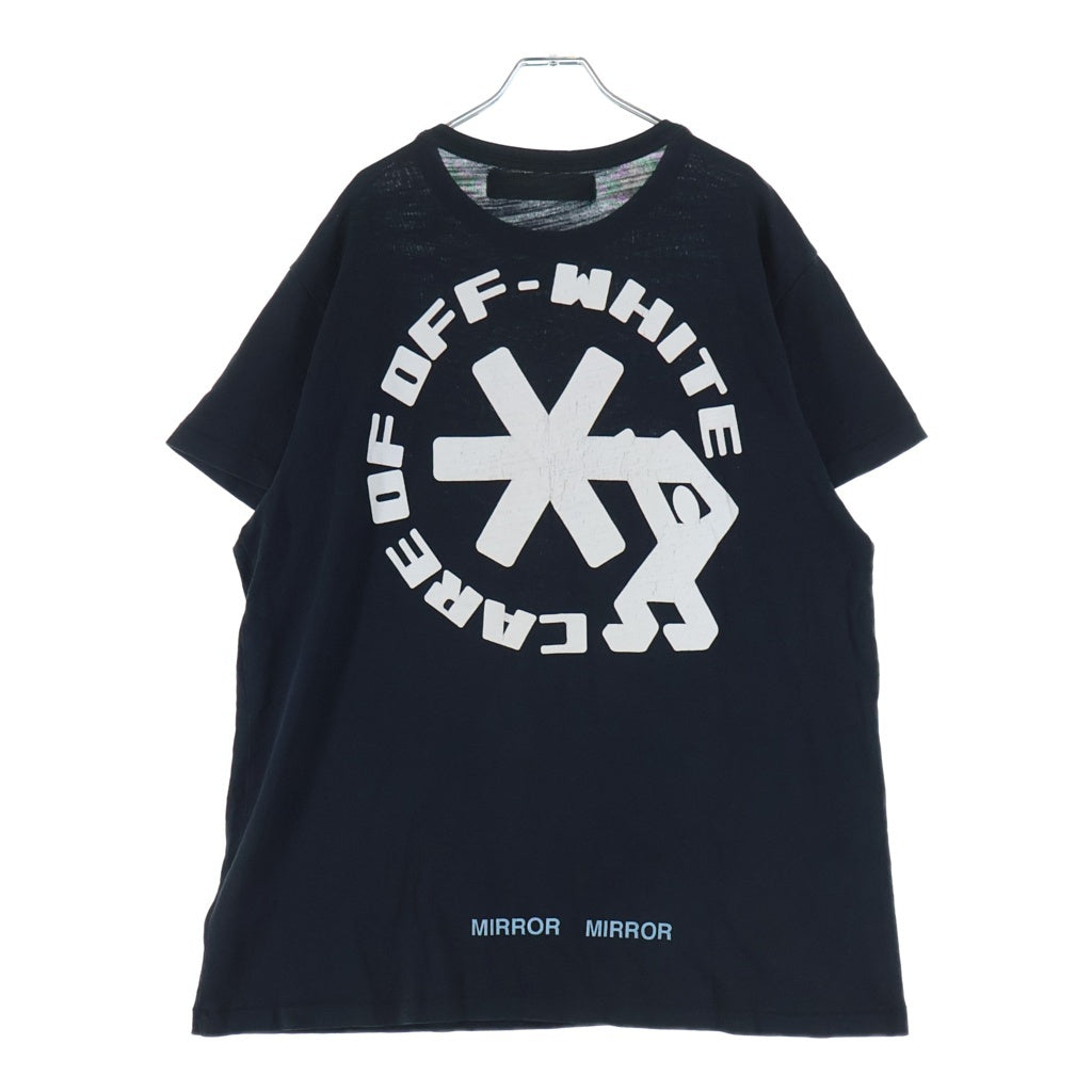 OFF-WHITE(オフホワイト) 17SS Mirror Mirror T-Shirt 半袖Tシャツ ブラック