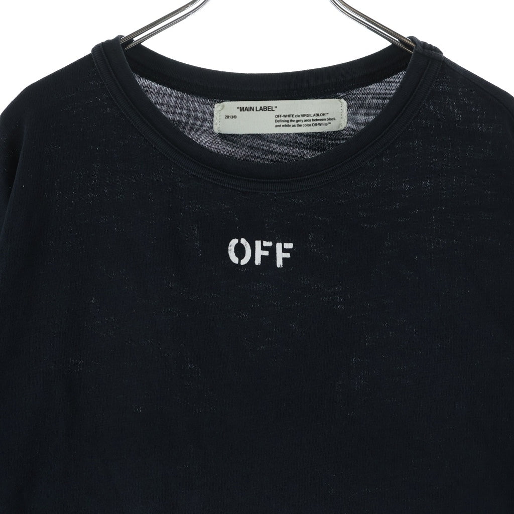 OFF-WHITE(オフホワイト) 17SS Mirror Mirror T-Shirt 半袖Tシャツ ブラック