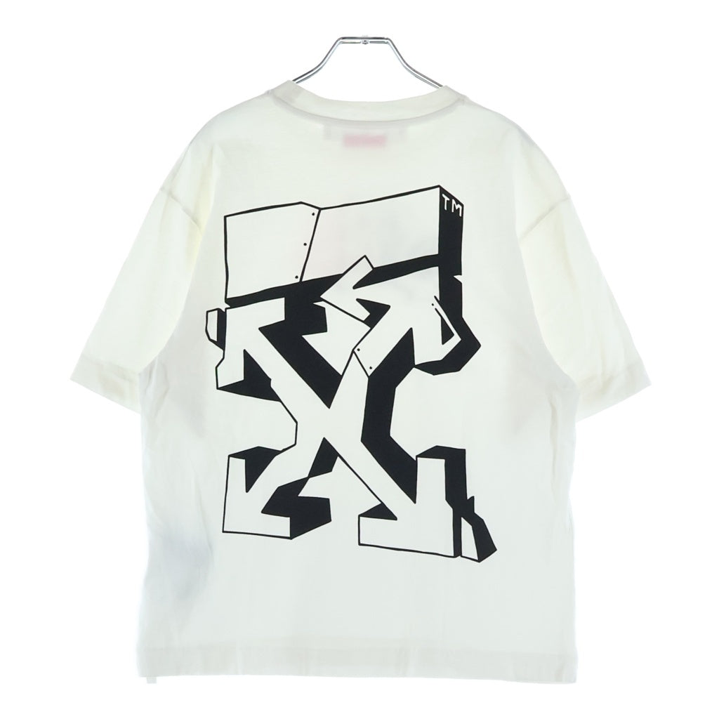 OFF-WHITE(オフホワイト) 22SS Grafffiti T-Shirt 半袖Tシャツ ホワイト OMAA120S22JER003