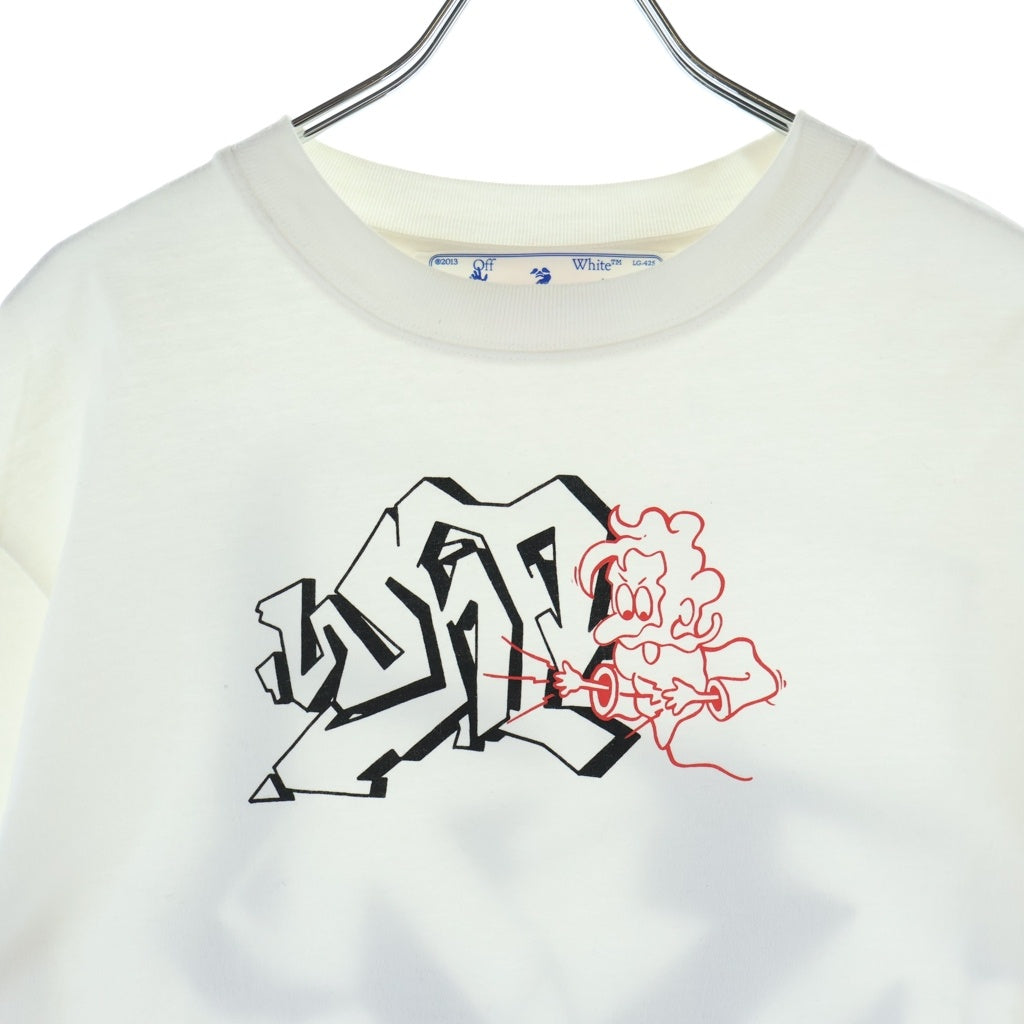 OFF-WHITE(オフホワイト) 22SS Grafffiti T-Shirt 半袖Tシャツ ホワイト OMAA120S22JER003
