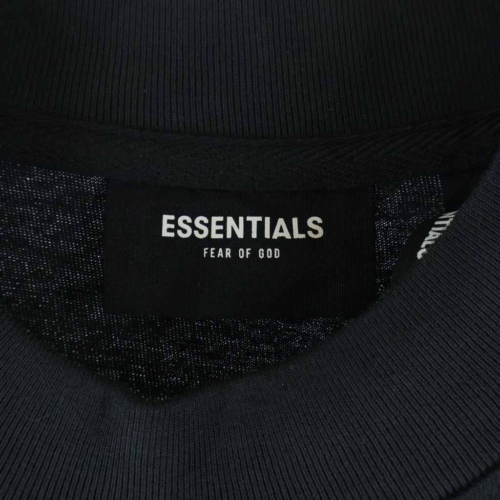 FEAR OF GOD ESSENTIALS(フィアオブゴッド エッセンシャルズ) L/S T-SHIRT FLOWER フラワーフォト 長袖Tシャツ ロンT ブラック