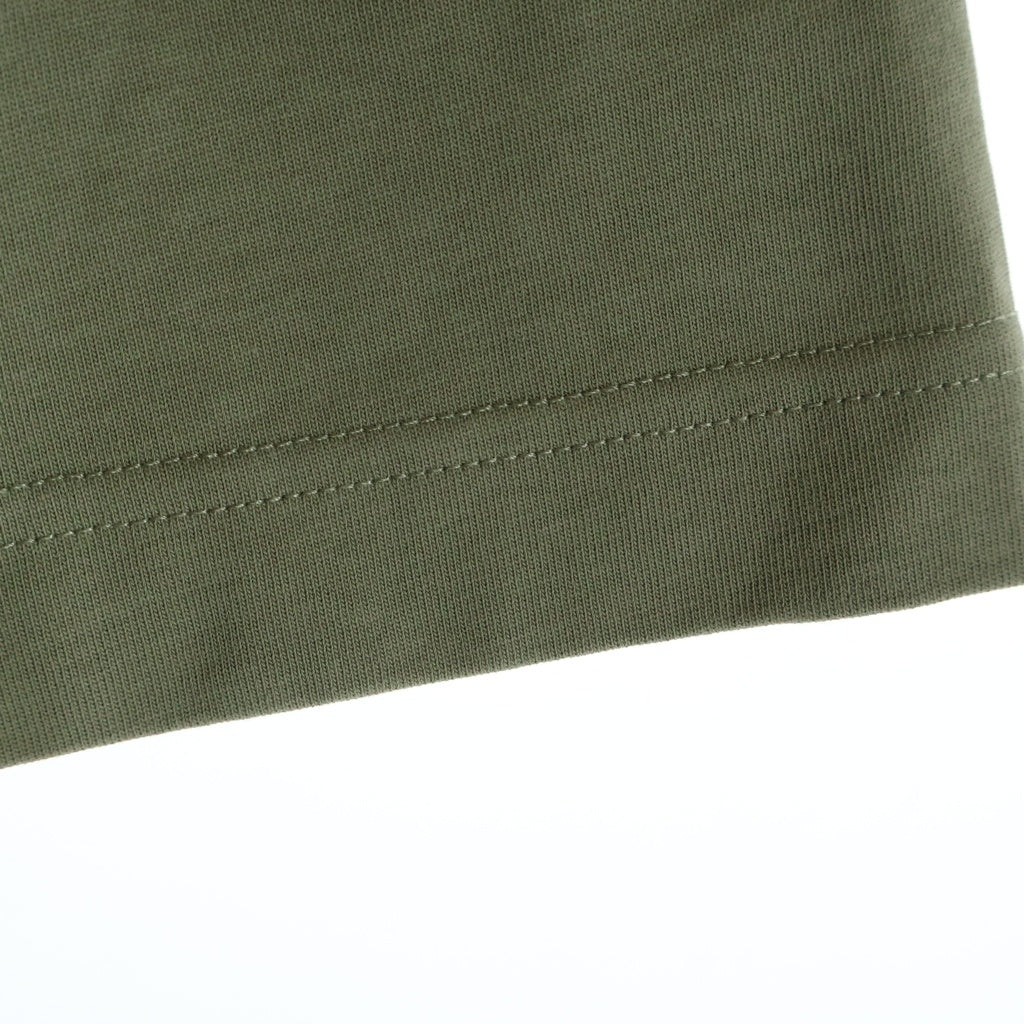 ALEXANDER WANG(アレキサンダーワン) S/S T-Shirt エンボスロゴ 半袖Tシャツ カーキ