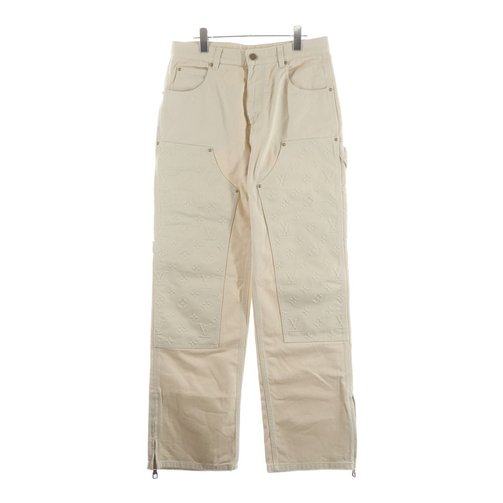 LOUIS VUITTON(ルイヴィトン) 23SS Monogram Carpenter Long Pants モノグラムカーペンターパンツ アイボリー RM231Q TZ0 HOD45W
