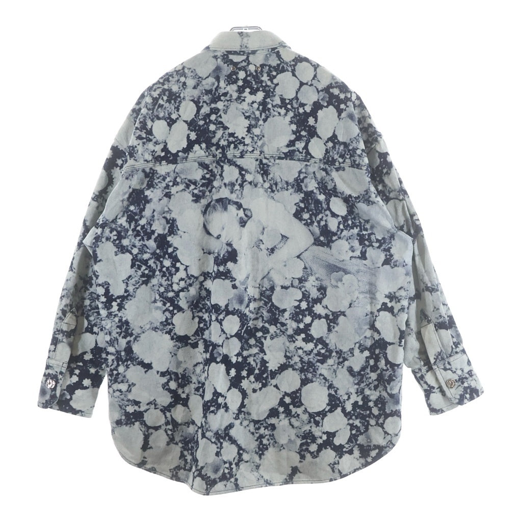 LOUIS VUITTON(ルイヴィトン) 19SS ブリーチ加工 デニムジャケット インディゴ RM191 LVE HGS87W