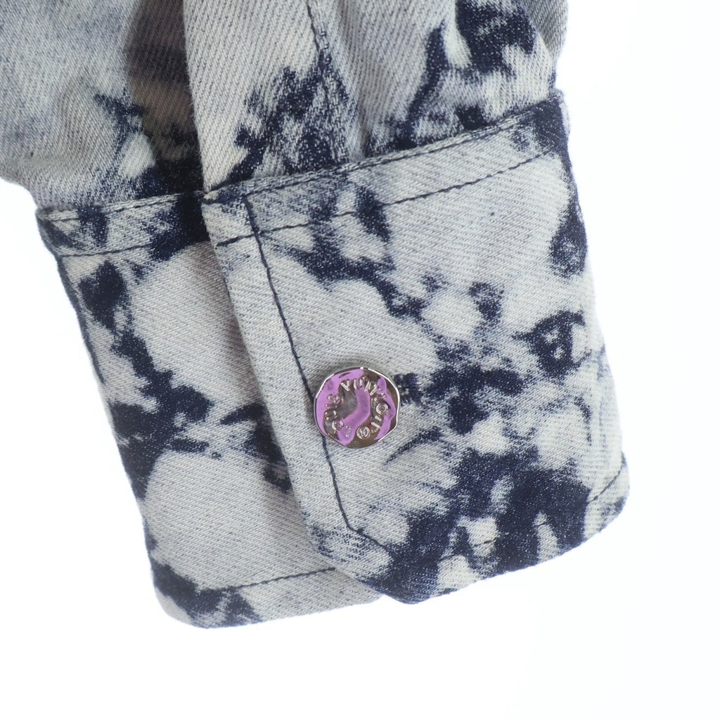 LOUIS VUITTON(ルイヴィトン) 19SS ブリーチ加工 デニムジャケット インディゴ RM191 LVE HGS87W