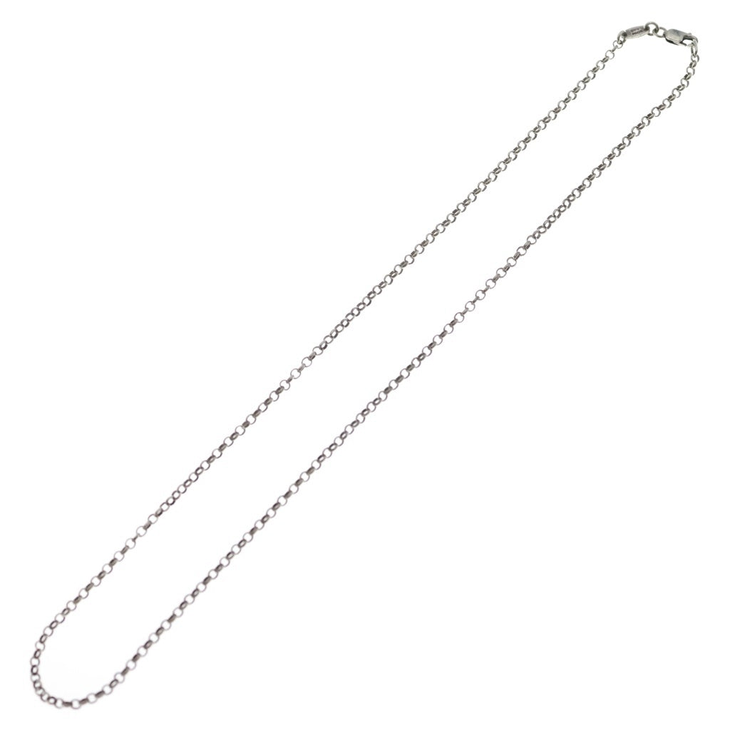 CHROME HEARTS(クロムハーツ) NECKCHAIN R16 ロールチェーンネックレス 16inch シルバー BCA082