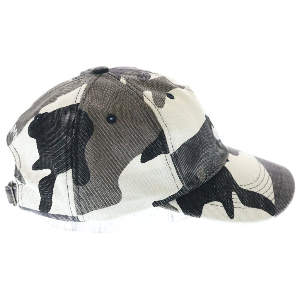 SUPREME(シュプリーム) 25AW Pigment Coated Canvas S Logo 6-Panel ピグメント コーティングキャンバス Sロゴ 6パネルキャップ 帽子 グレー
