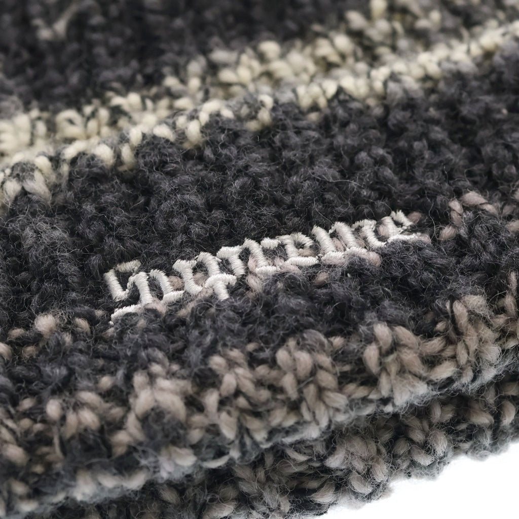 SUPREME(シュプリーム) 24AW Space Dye Stripe Beanie スペースダイ ストライプニットビーニー ニット帽 帽子 グレー