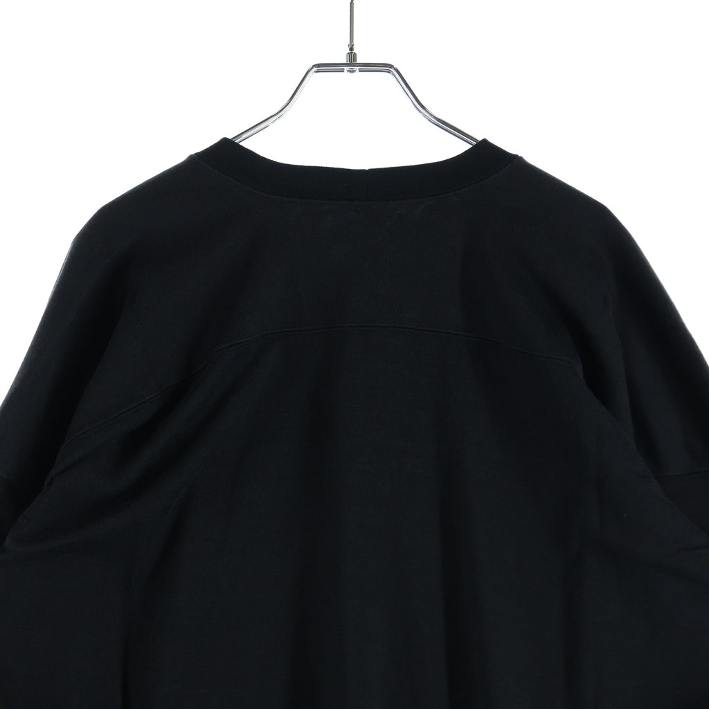 SUBCULTURE(サブカルチャー) FOOTBALL LONGSLEEVE T-SHIRT CHARCOAL GRAY SCTP-A2406 フットボールロングスリーブ長袖Tシャツ チャコールグレー