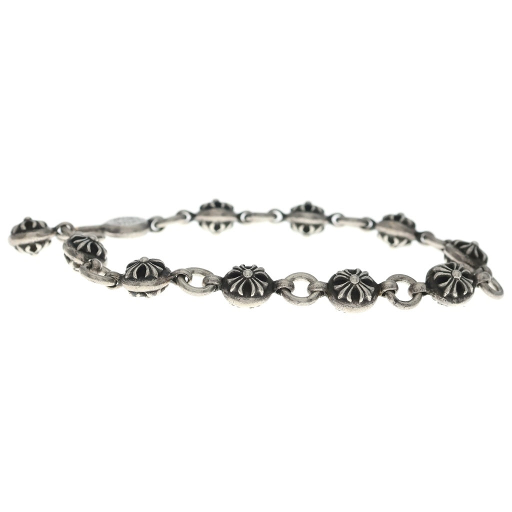 CHROME HEARTS(クロムハーツ) NO2 BALL #2クロスボールブレスレット シルバー BCA176