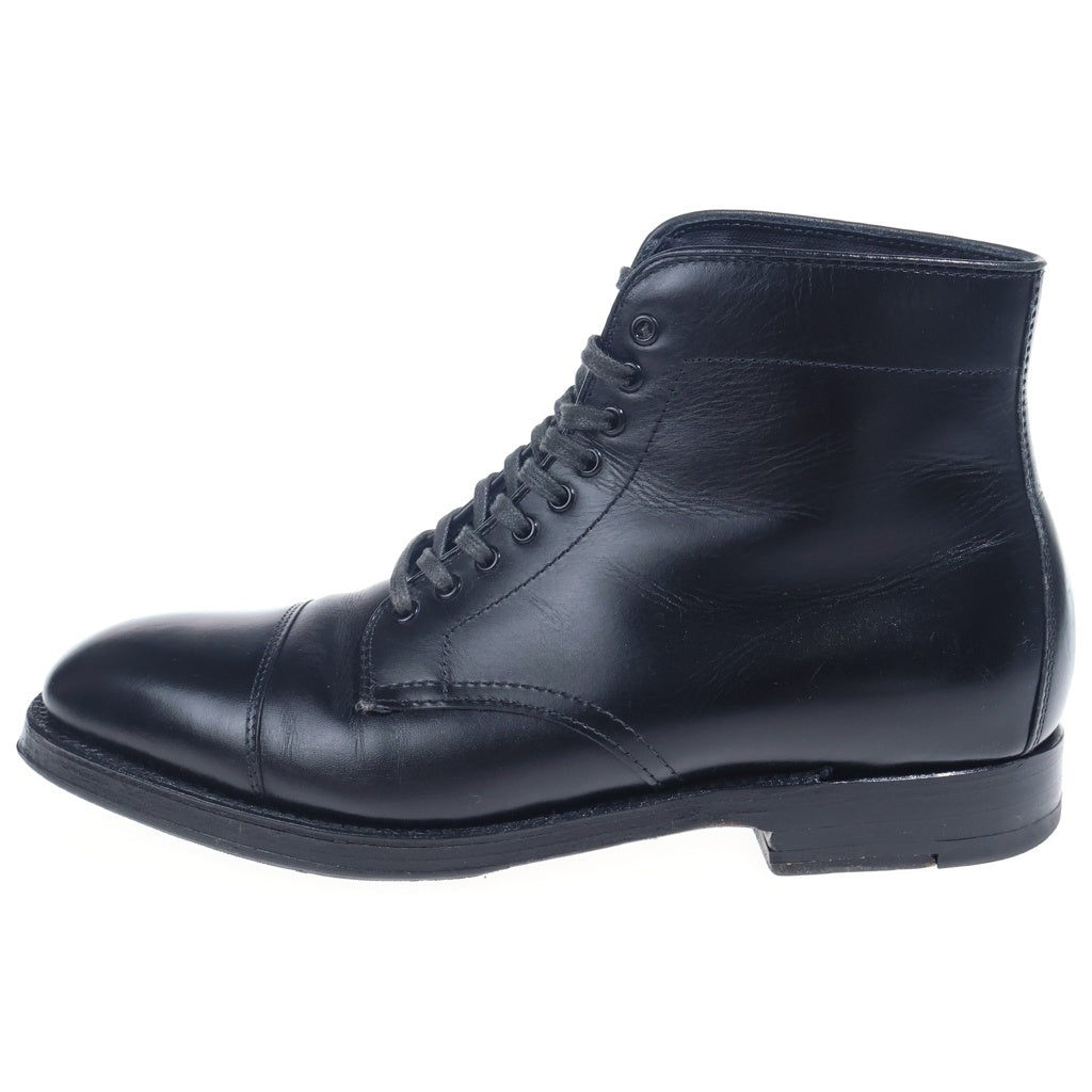 Alden(オールデン) STRAIGHT TIP BOOT 3917 ストレート チップ レースアップブーツ ブラック 6.5