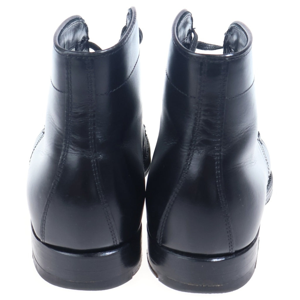 Alden(オールデン) STRAIGHT TIP BOOT 3917 ストレート チップ レースアップブーツ ブラック 6.5