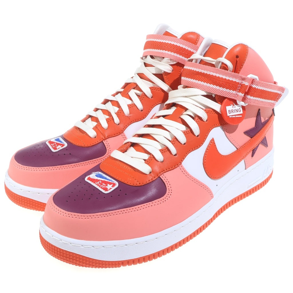 NIKE(ナイキ) Air Force 1 High Riccardo Tisci All-Star AQ3366-601 エアフォース1 ハイ リカルド・ティッシ オールスター ピンク/オレンジ US11.5/29.5cm