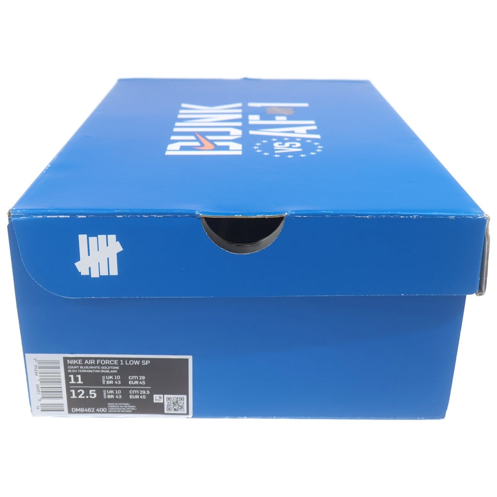 NIKE(ナイキ) ×UNDEFEATED Air Force 1 Low 5 On It DM8462-400 エアフォース1 ロー ファイブオンイット イエロー/ブルー US11/29cm
