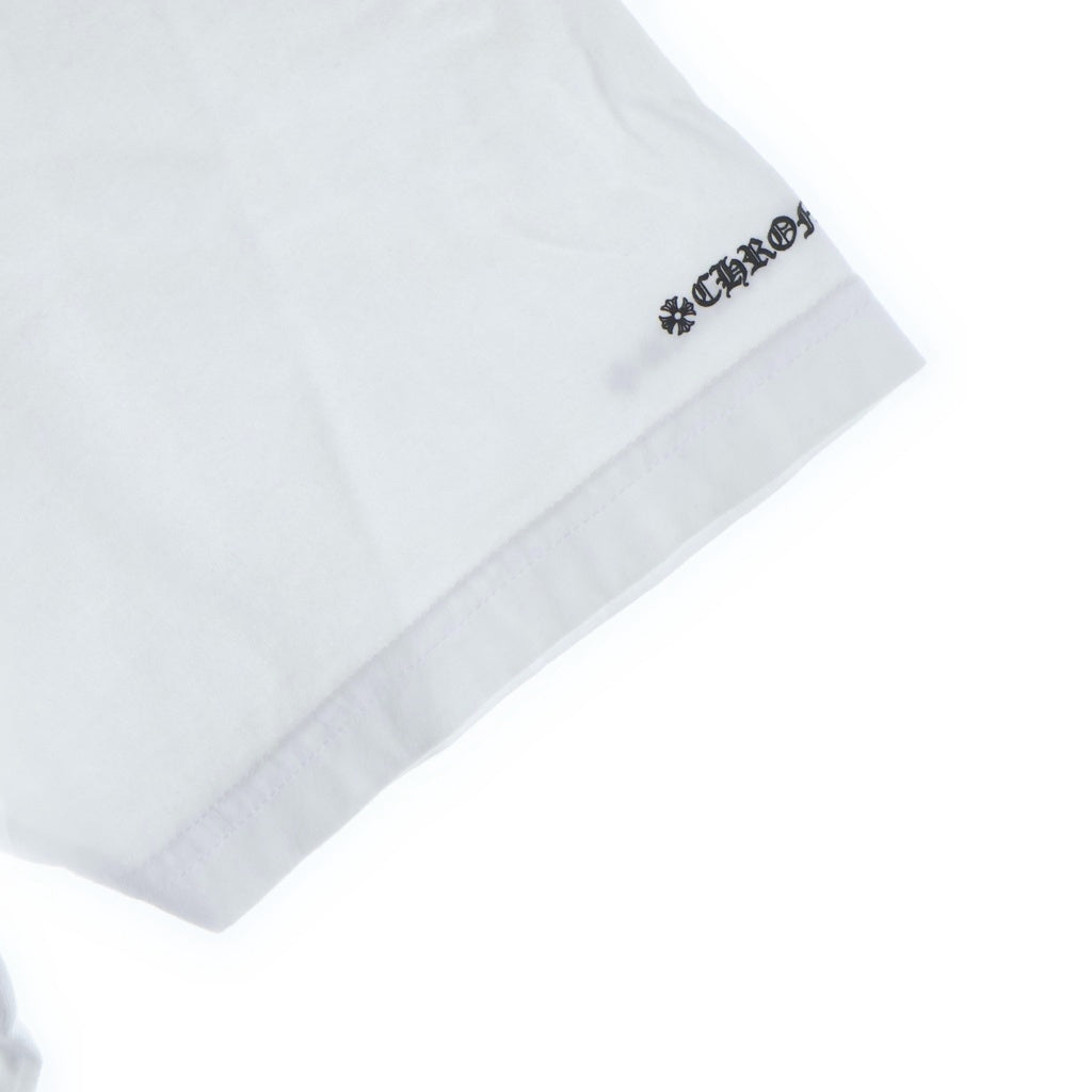 CHROME HEARTS(クロムハーツ) CH T-SHIRT ネックロゴ 半袖Tシャツ ホワイト