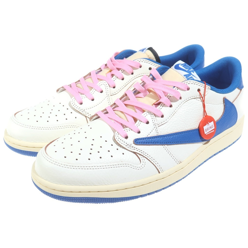 NIKE(ナイキ) ×TRAVIS SCOTT ×FRAGMENT DESIGN AIR JORDAN1 LOW OG SP トラヴィススコット フラグメントデザイン エアジョーダン1 ローカットスニーカー DM7866-104