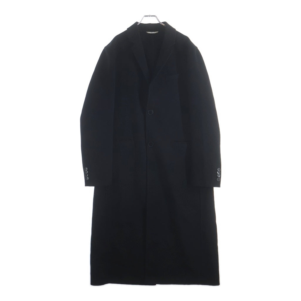 VALENTINO(ヴァレンティノ) ウールカシミヤチェスターコート QV0CAA852KA ブラック