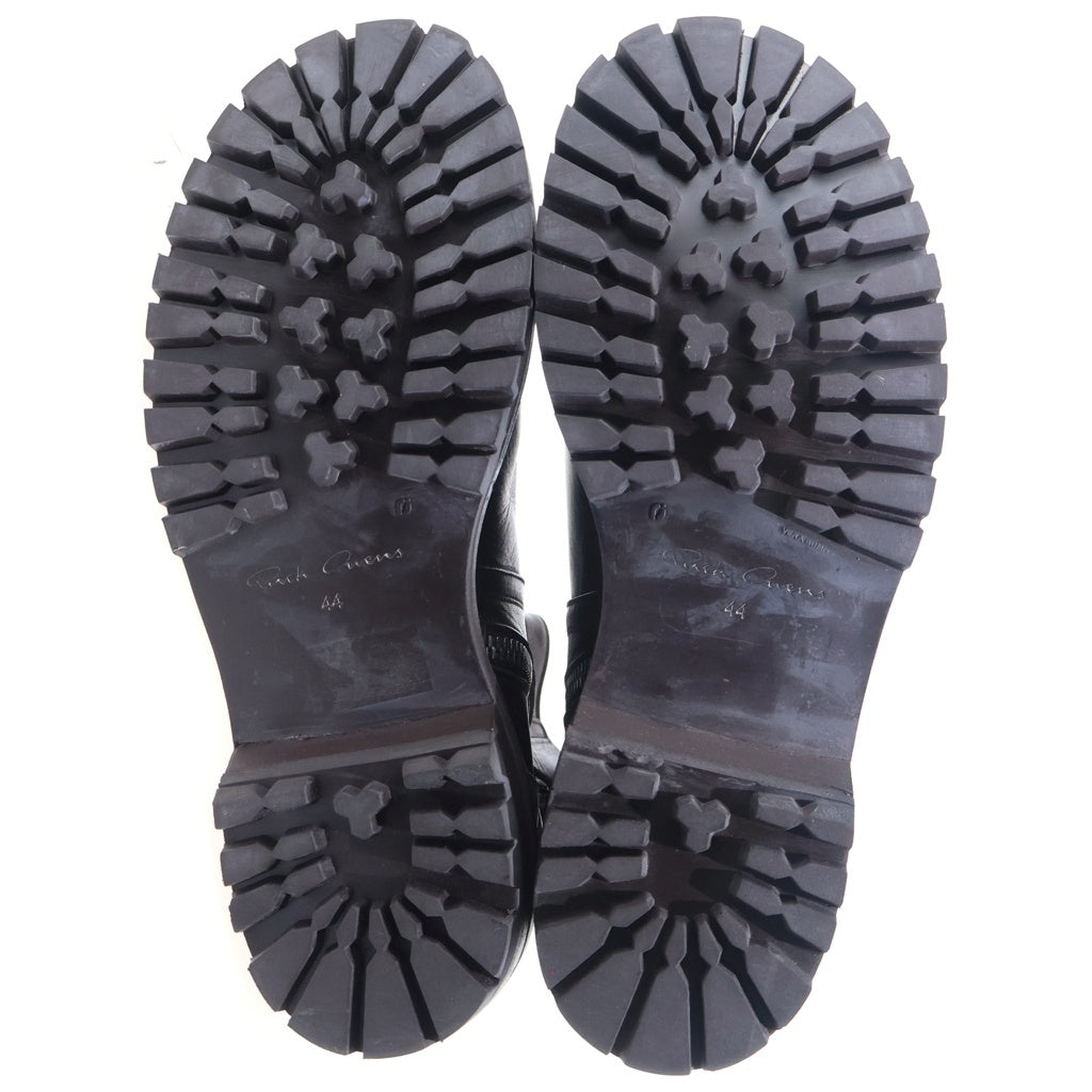 Rick Owens(リックオウエンス) ARMY CREEPER アーミークリーパー レザーハイカットブーツ ブラウン RU01E5850-LGE