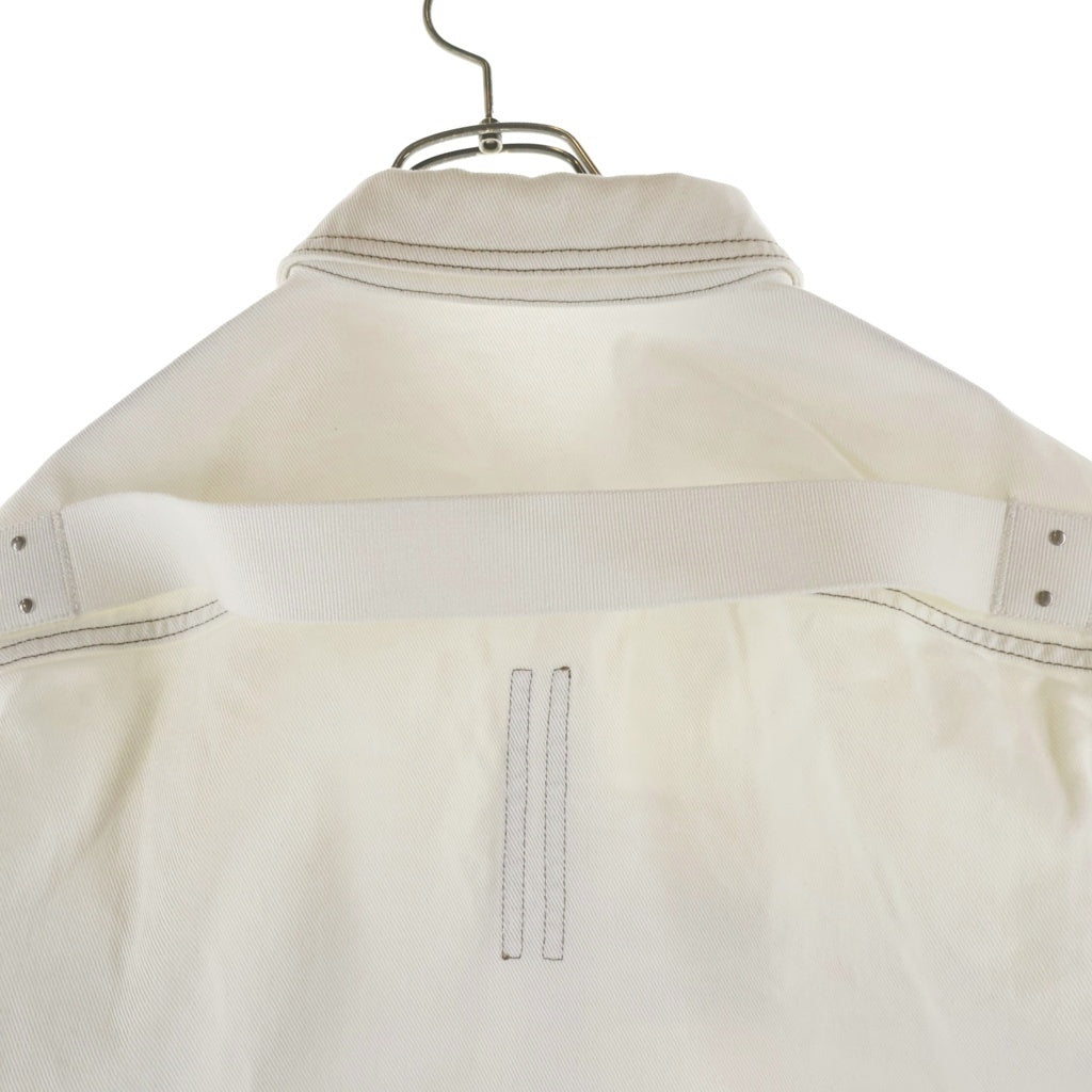 DRKSHDW(ダークシャドウ) OUTERSHIRT アウターシャツ デニムシャツジャケット ホワイト DU01E3755-DMWEP1