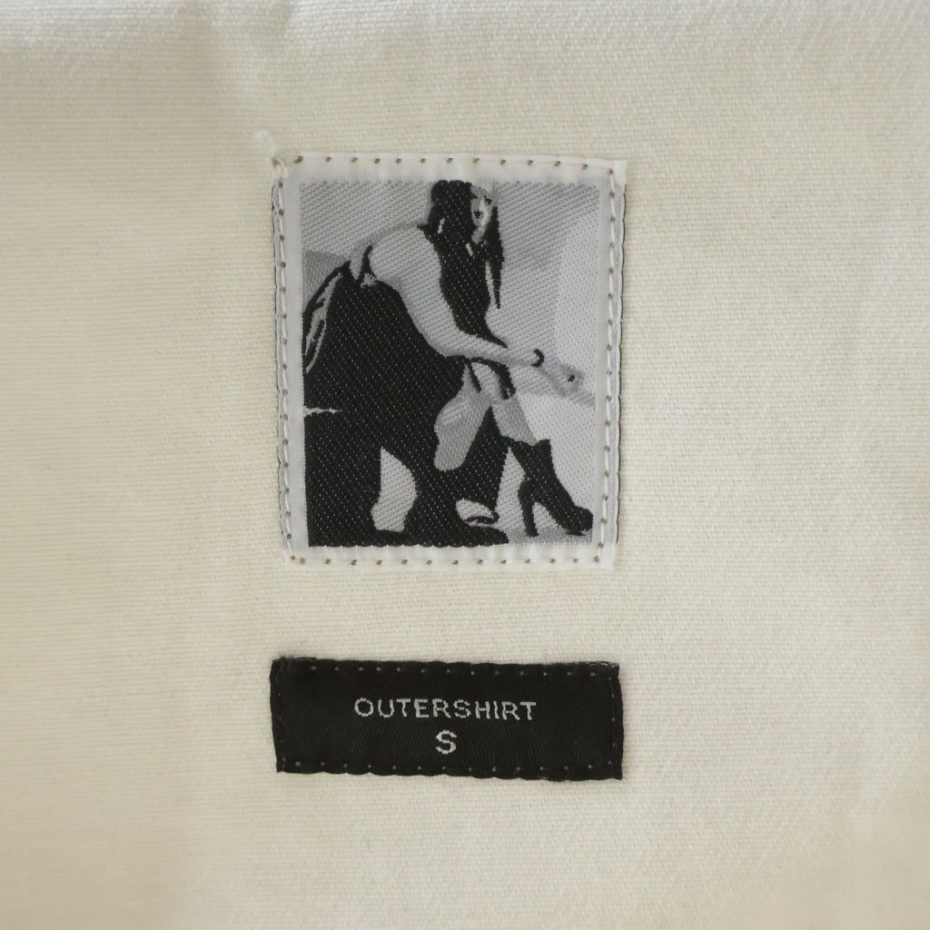 DRKSHDW(ダークシャドウ) OUTERSHIRT アウターシャツ デニムシャツジャケット ホワイト DU01E3755-DMWEP1