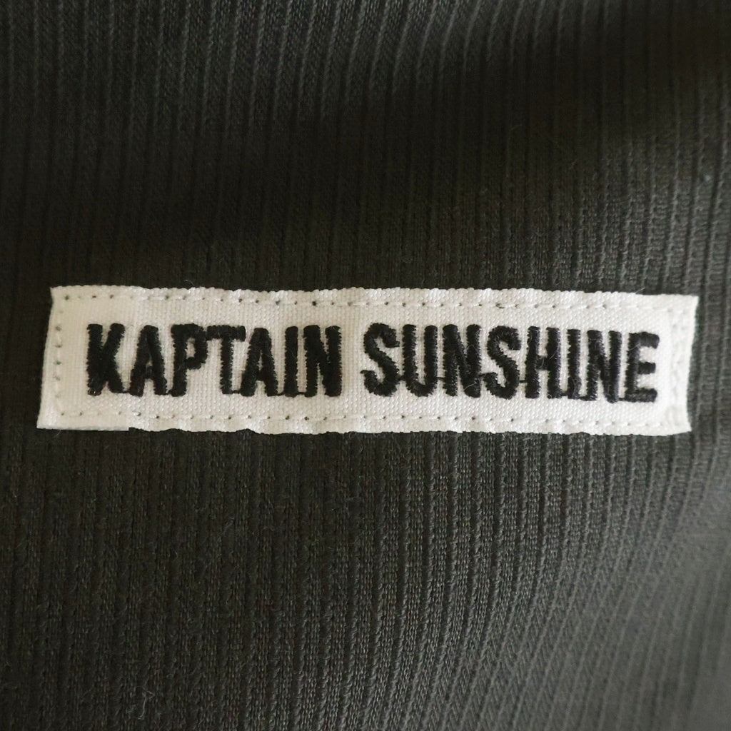 KAPTAIN SUNSHINE(キャプテンサンシャイン) 24AW Corduroy C.P.O Shirt Jacket KS24FSH08 エルボーパッチ コーデュロイCPOシャツジャケットブラウン