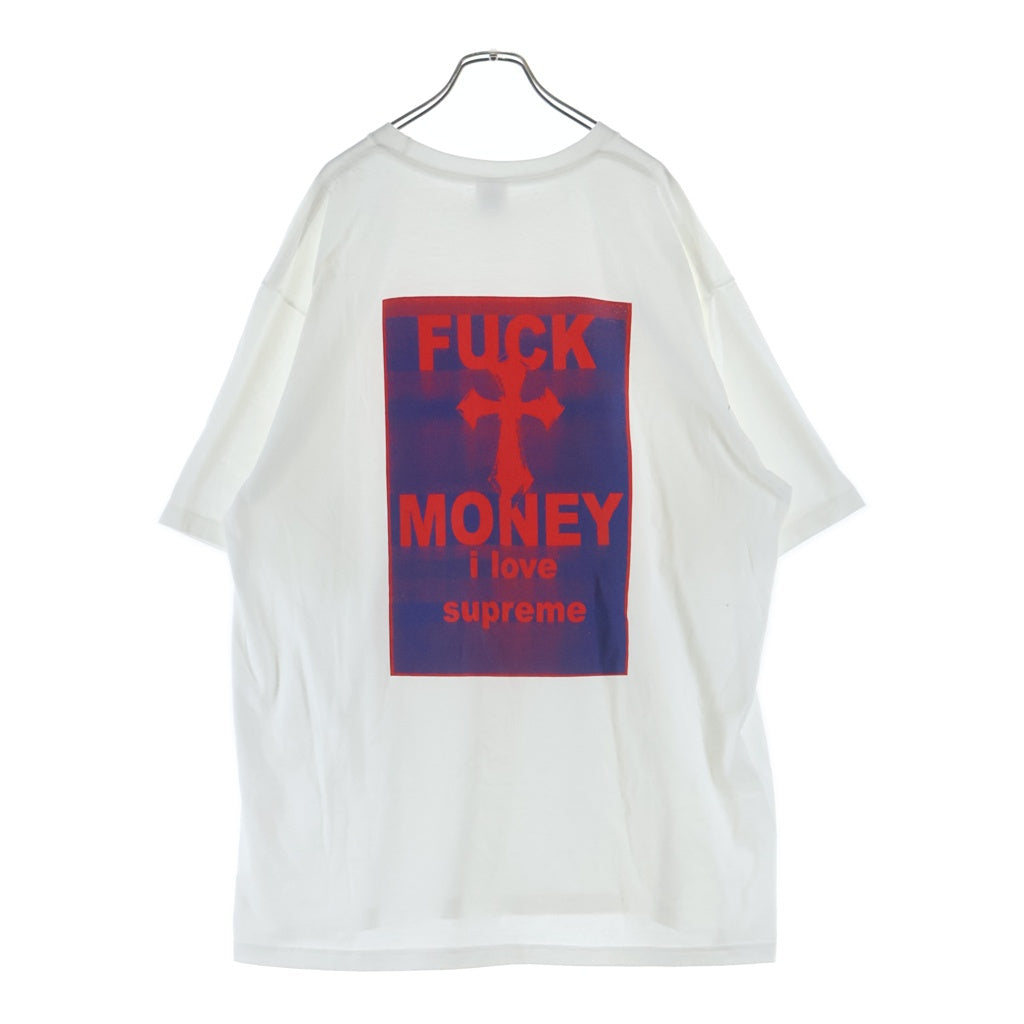 SUPREME(シュプリーム) 24AW Fuck Money Tee ファックマネー 半袖Tシャツ ホワイト