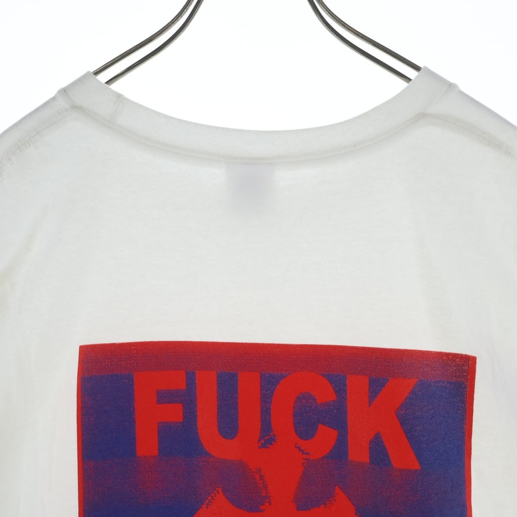 SUPREME(シュプリーム) 24AW Fuck Money Tee ファックマネー 半袖Tシャツ ホワイト