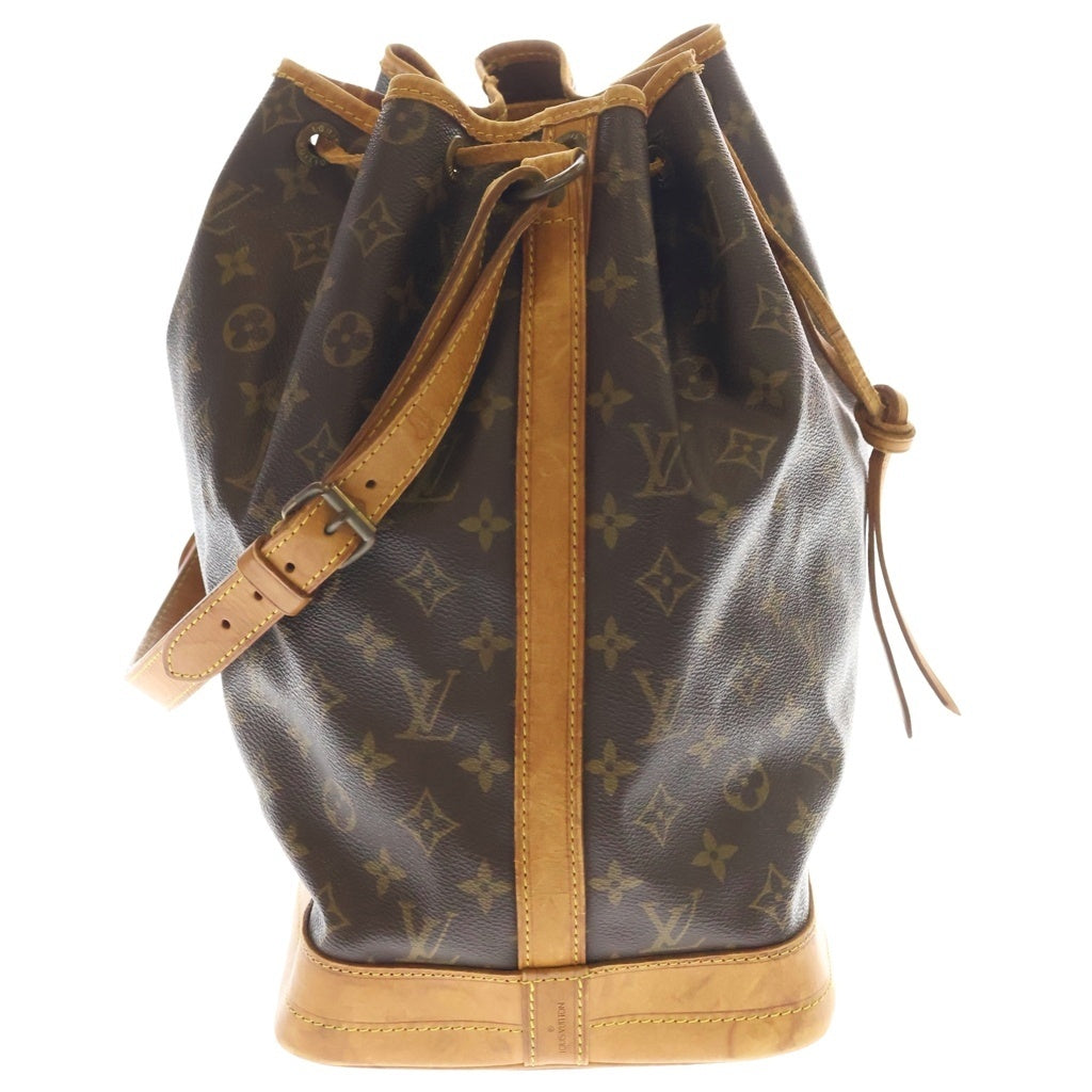 LOUIS VUITTON(ルイヴィトン) モノグラム ノエ レザーハンドバッグ 巾着バッグ ブラウン レディース