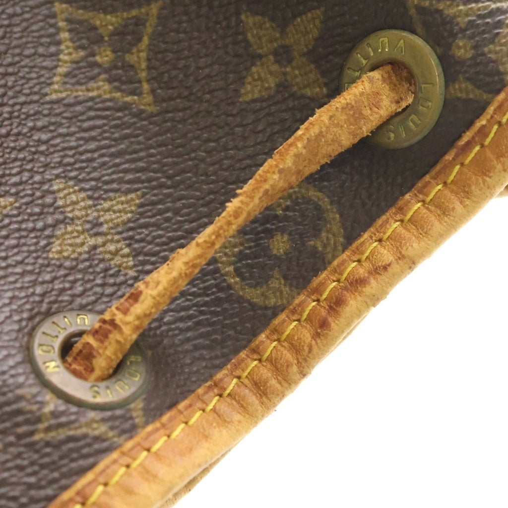 LOUIS VUITTON(ルイヴィトン) モノグラム ノエ レザーハンドバッグ 巾着バッグ ブラウン レディース