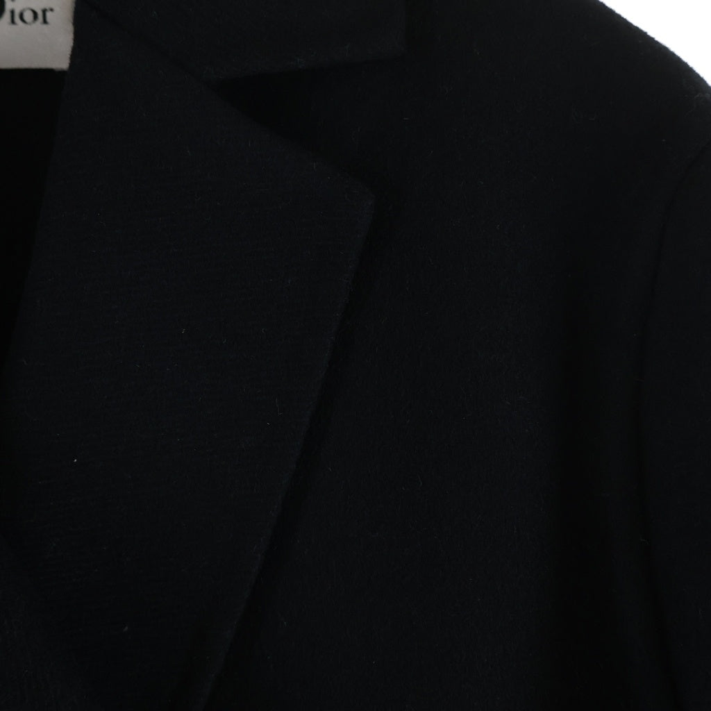 Christian Dior(クリスチャンディオール) SS22 Runway Colourblock Coat 220M32A1116 ダブルブレストコート オレンジ/ブラック/グリーン レディース