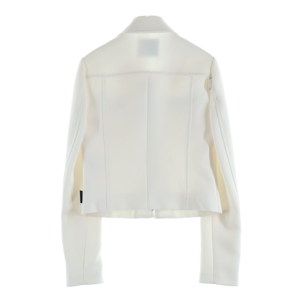 COURREGES(クレージュ) ツイルストラップジャケット ホワイト 123CBL081PL00070001 レディース