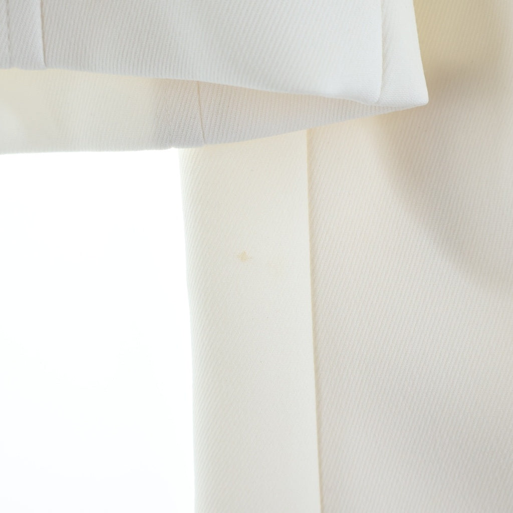 COURREGES(クレージュ) ツイルストラップジャケット ホワイト 123CBL081PL00070001 レディース
