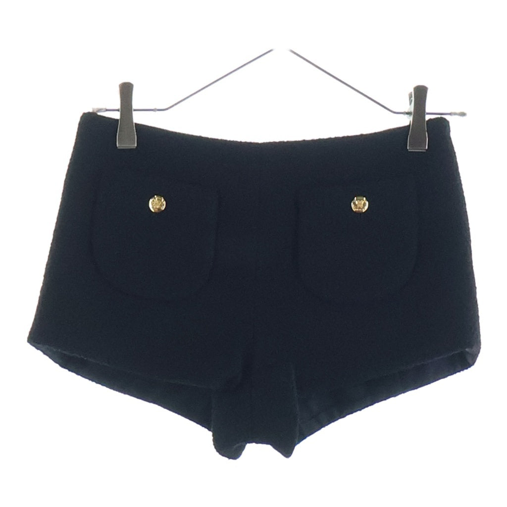 CELINE(セリーヌ) ツイード チェルシー ショーツ ブラック 2P936371R レディース