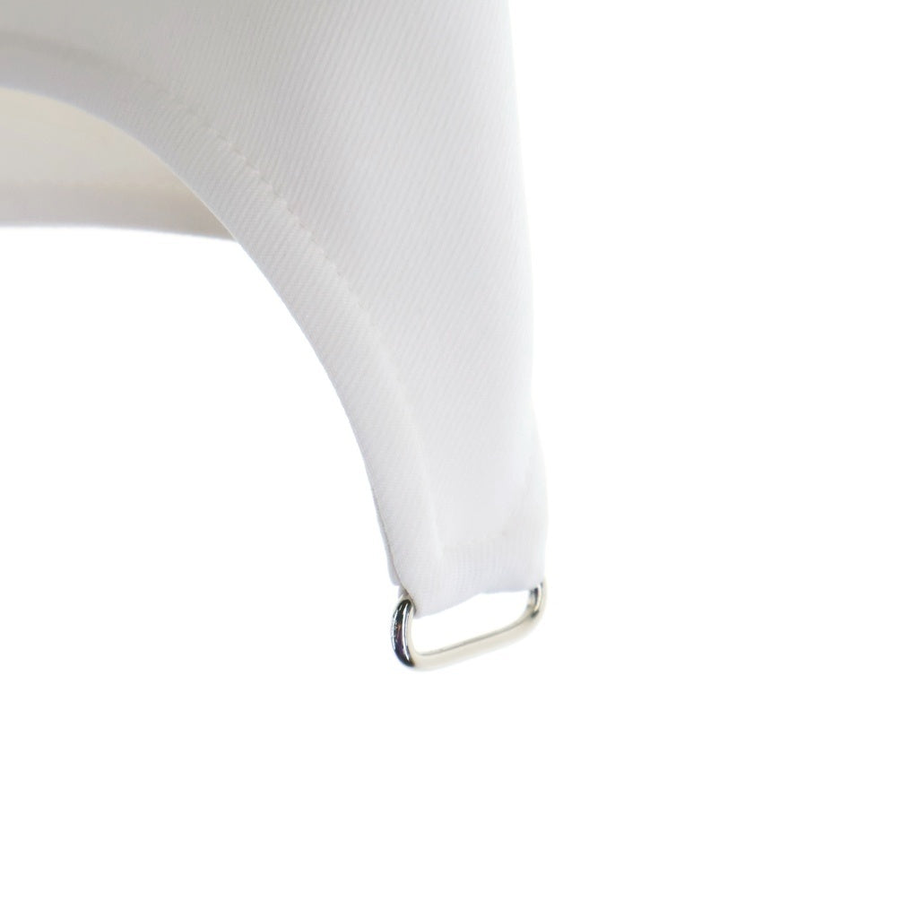 COURREGES(クレージュ) サスペンダー ミニスカート ホワイト 123CJU078PL00070001 レディース