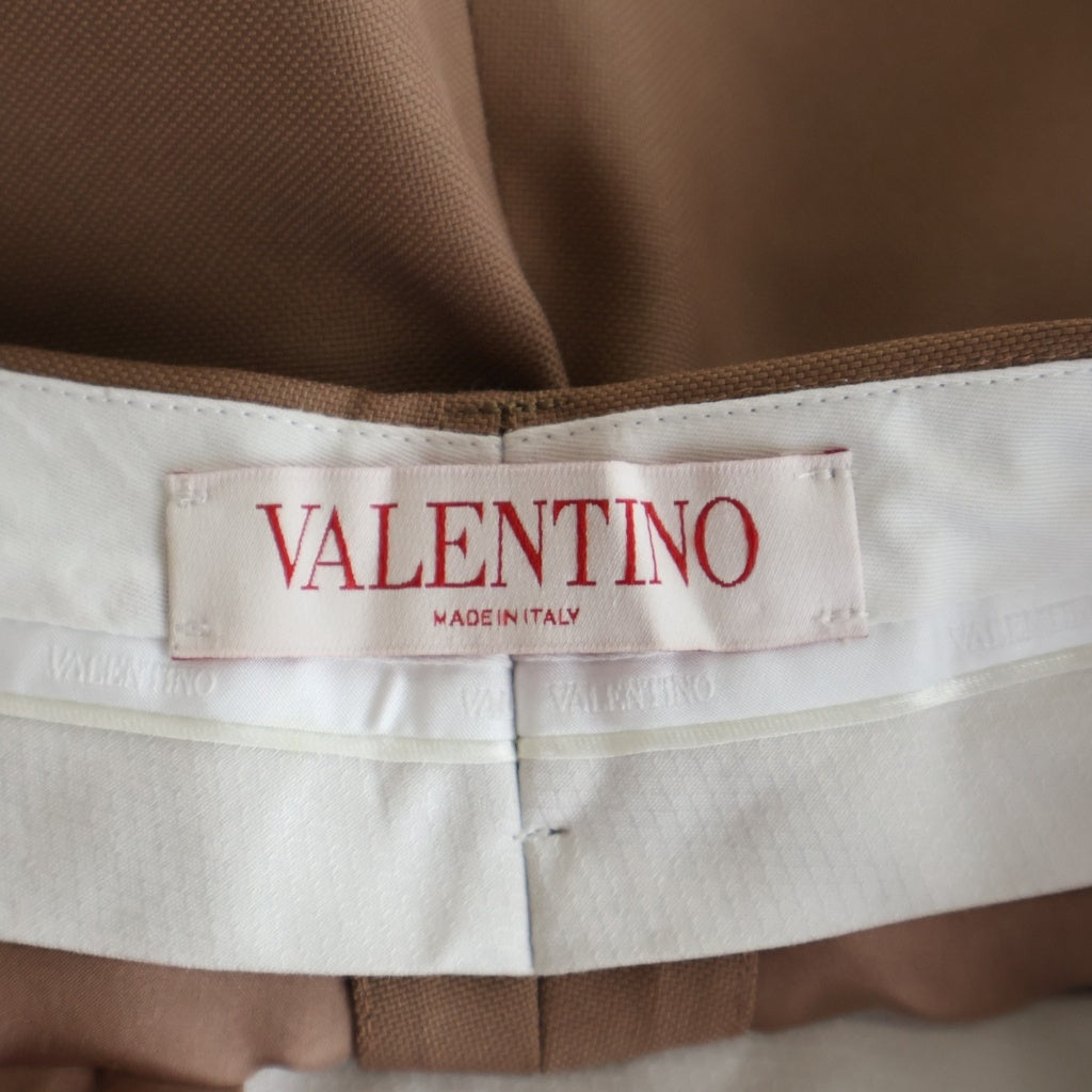 VALENTINO(ヴァレンティノ) シルク混 ショートパンツ ベージュ レディース