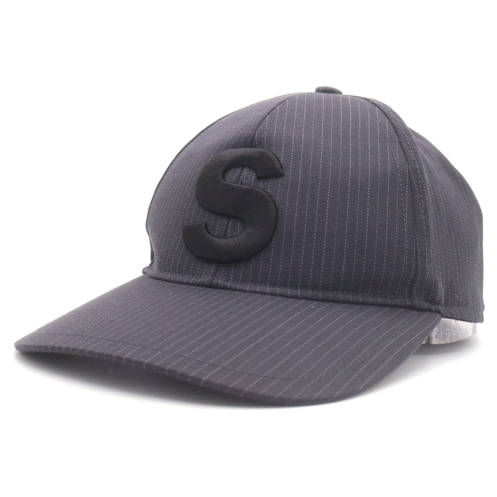 Sacai(サカイ) 25SS S CAP 25-0948S Sロゴキャップ 帽子 ネイビー