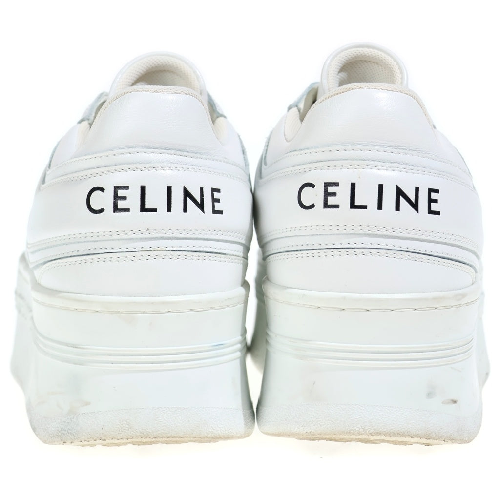 CELINE(セリーヌ) ブロックスニーカー 厚底ローカットスニーカー ホワイト レディース