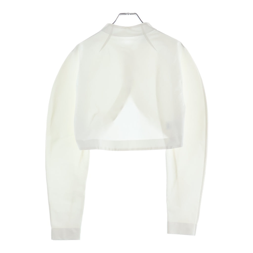 ALAIA(アライア) CROPPED POPLIN TOP AA9H04034T447 クロップド ポプリン トップ シャツジャケット レディース ホワイト
