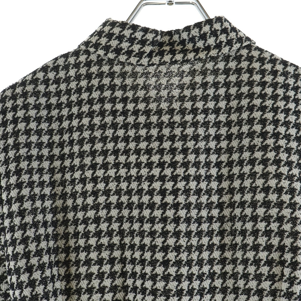 Christian Dior(クリスチャンディオール) ハウンドトゥース コットンシルク ワンピース ドレス レディース 211R15A7801 ブラック/ホワイト