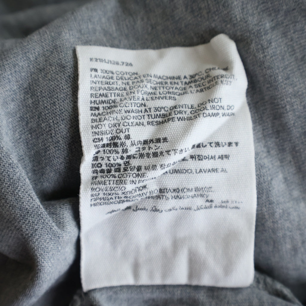 AMI Alexandre Mattiussi(アミアレクサンドルマテュッシ) T-Shirt ハートロゴ刺繍 半袖Tシャツ グレー E21HJ128.726