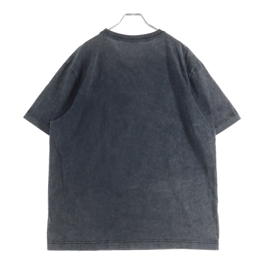 ALEXANDER WANG(アレキサンダーワン) Washed T-Shirt エンボスロゴ 半袖Tシャツ グレー