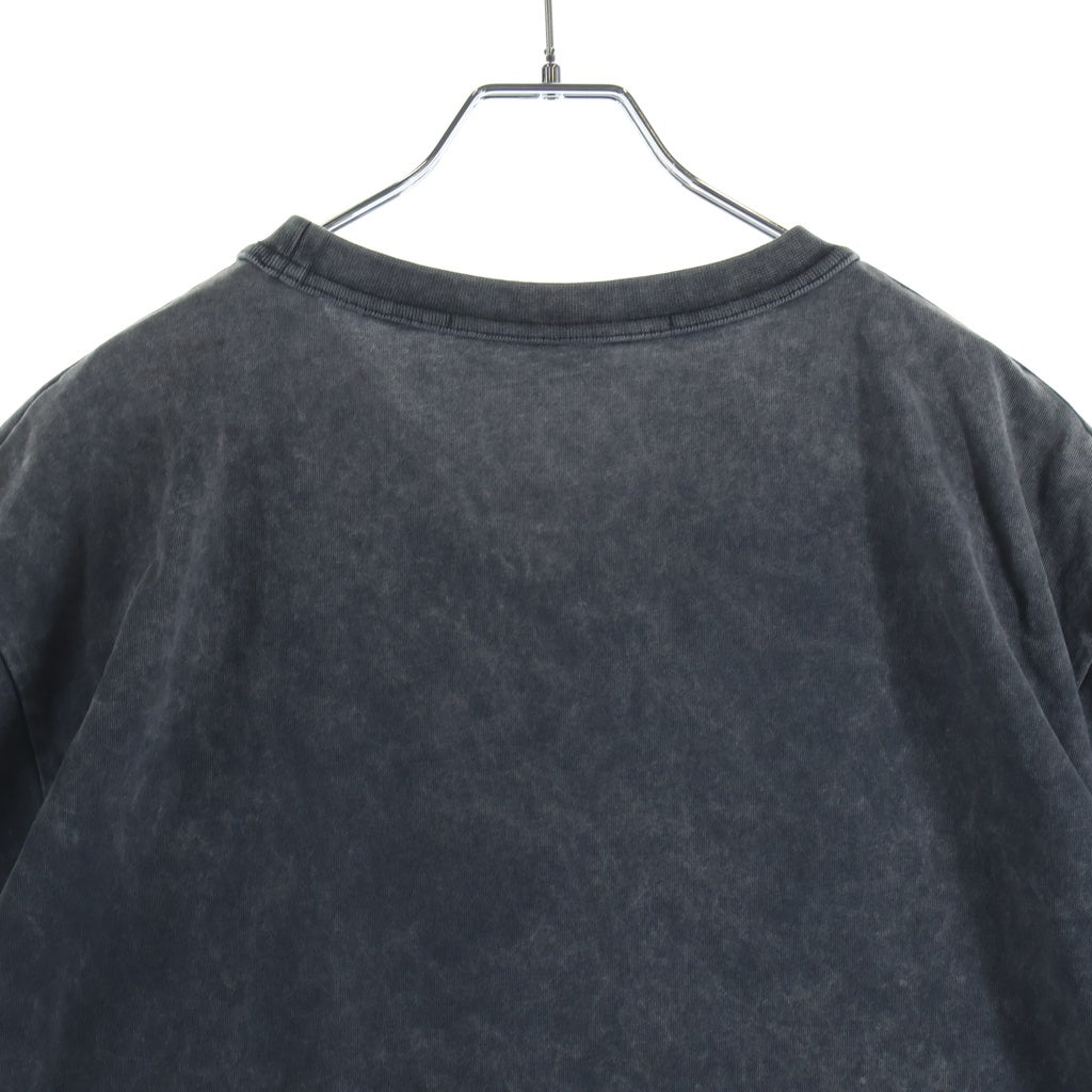 ALEXANDER WANG(アレキサンダーワン) Washed T-Shirt エンボスロゴ 半袖Tシャツ グレー