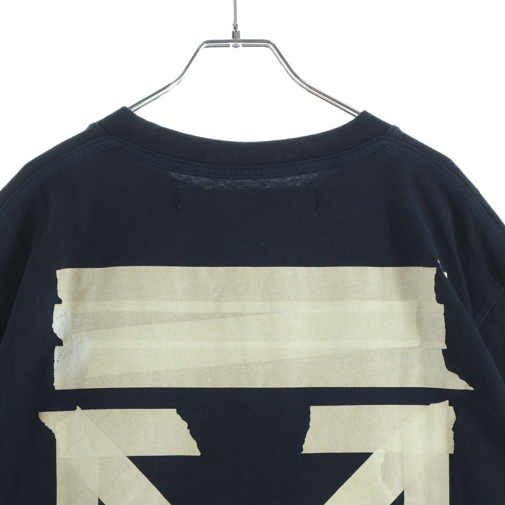OFF-WHITE(オフホワイト) 20SS Tape Arrows T-Shirt 半袖Tシャツ ブラック OMAA038R20185002