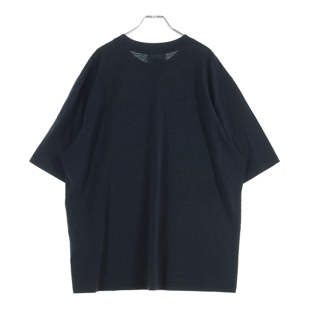 AMI Alexandre Mattiussi(アミアレクサンドルマテュッシ) T-Shirt ロゴ刺繍 半袖Tシャツ グレー UTS011.717