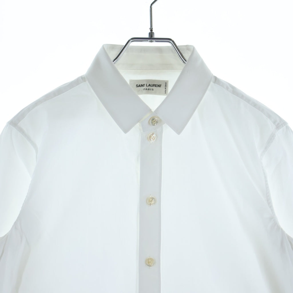 SAINT LAURENT PARIS(サンローランパリ) L/S Shirt 長袖シャツ ホワイト 636994 Y227W