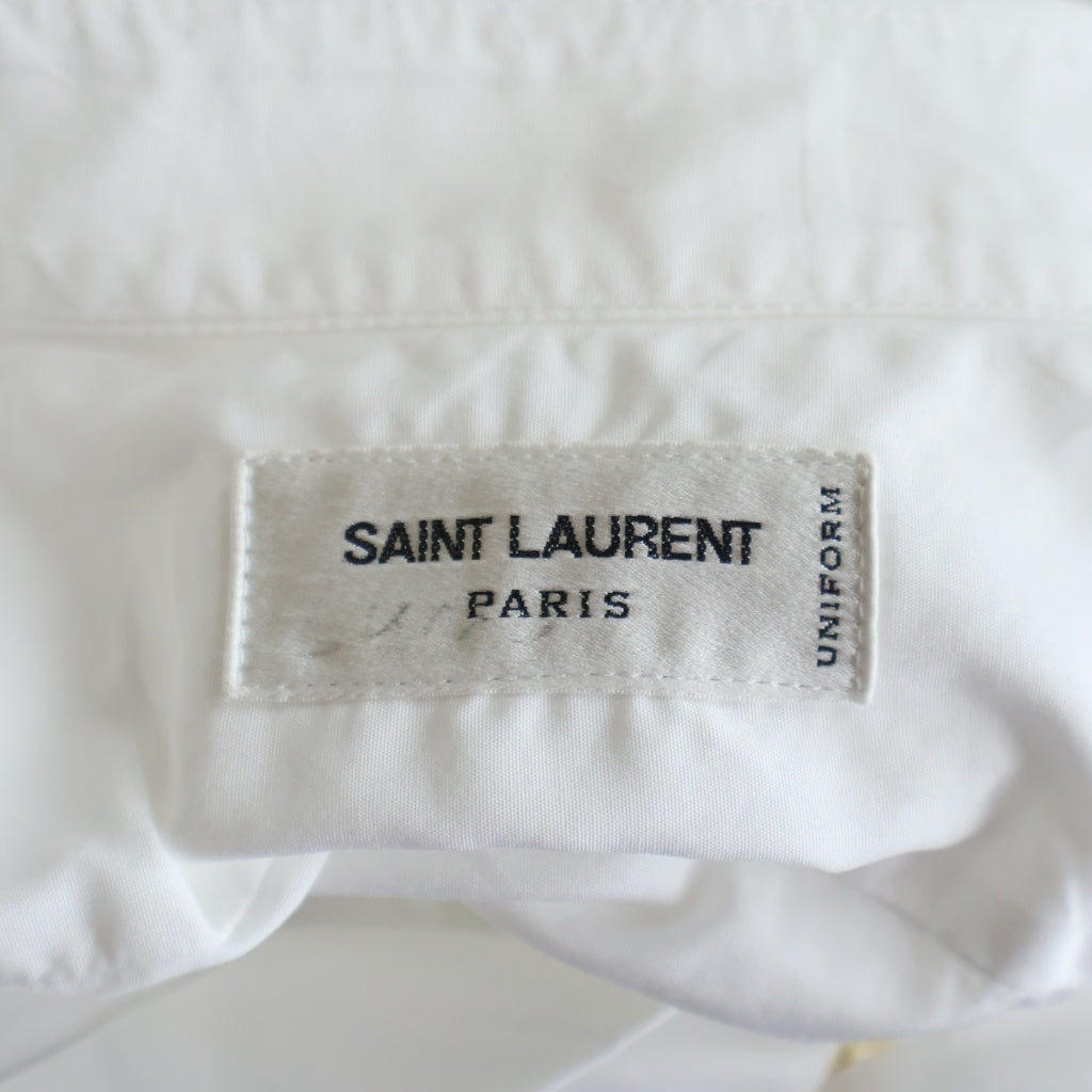 SAINT LAURENT PARIS(サンローランパリ) L/S Shirt 長袖シャツ ホワイト 636994 Y227W