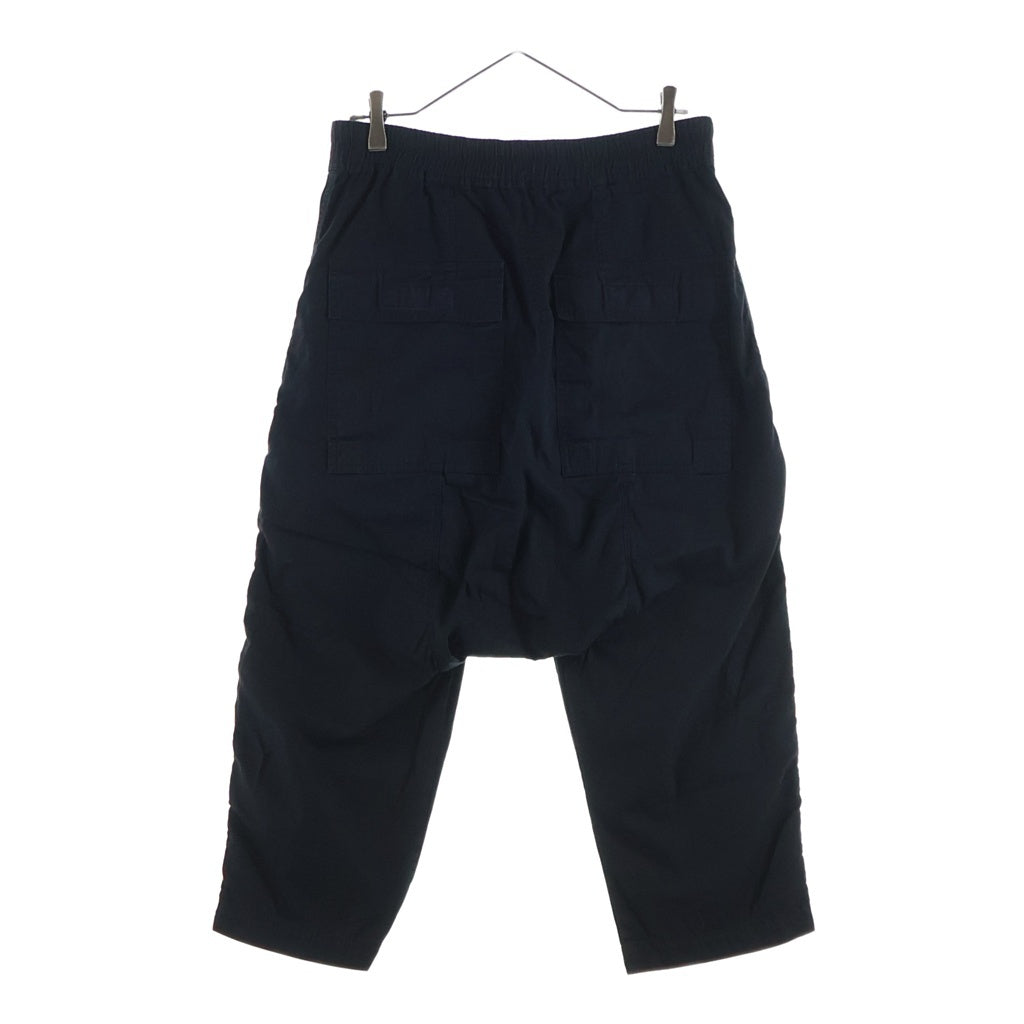 DRKSHDW(ダークシャドウ) 19SS Drawstring Cropped ドローストリング クロップドパンツ ブラック DU19S4373-CR